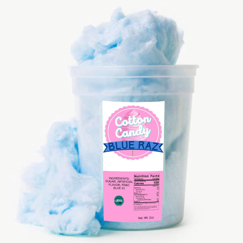 Blue Raz - Cotton Candy