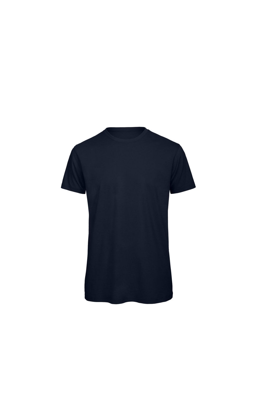 B&C Mens Favourite Organic Cotton Crew T-Shirt (Navy Blue)