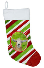 Load image into Gallery viewer, Goat Candy Cane Holiday Christmas Christmas Stocking