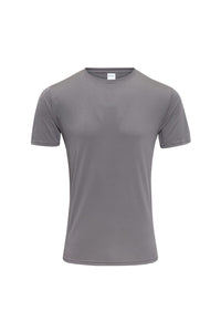 Gildan Mens Core Short Sleeve Moisture Wicking T-Shirt (Charcoal)