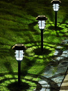8 pks Solar Garden ABS Garden Pathway Walkway Lawn Patio Light