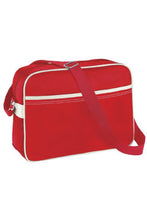 Load image into Gallery viewer, Retro Adjustable Messenger Bag 12 Liters - Classic Red/White