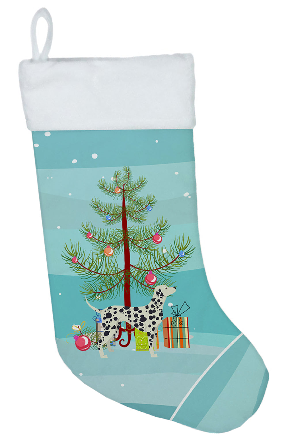 Dalmatian Christmas Tree Christmas Stocking