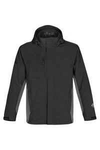 Stormtech Mens Atmosphere 3-in-1 Performance Jacket (Waterproof & Breathable) (Black/ Granite)