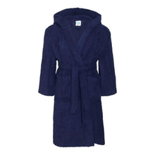 Load image into Gallery viewer, Comfy Co Childrens/Kids Robe (Navy) (7/8 Years)