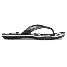Load image into Gallery viewer, Unisex Crocband Printed Flip Flop - Black/White