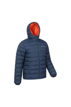 Load image into Gallery viewer, Mens Seasons Padded Jacket - Navy