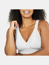 Load image into Gallery viewer, Adriana Wire-Free Lace Bralette - Pearl white