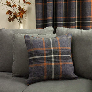 Riva Home Aviemore Cushion Cover (Rust) (17.7 x 17.7in)