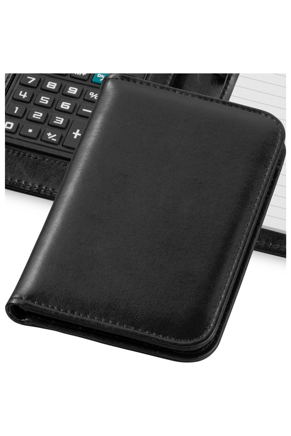 Bullet Smarti Calculator Notebook (Pack of 2) (Solid Black) (6.6 x 4.4 x 0.9 inches)