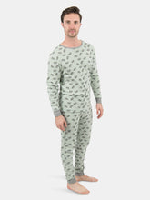 Load image into Gallery viewer, Mens Two Piece Animal Pajamas