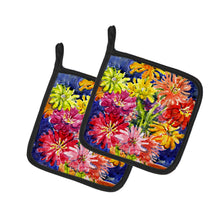Load image into Gallery viewer, Flower - Gerber Daisies Pair of Pot Holders