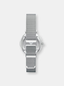 Emporio Armani Women's Gianni T-Bar AR1955 Silver Stainless-Steel Japanese Quartz Fashion Watch