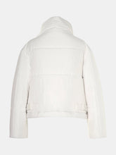 Load image into Gallery viewer, Reversible Cropped Sustainable Down Coat