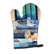 Load image into Gallery viewer, Shih Tzu Double Trouble  Oven Mitt