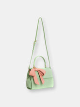 Load image into Gallery viewer, Cottontail - Mint &amp; Light Pink Vegan Leather Bag