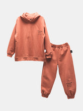 Load image into Gallery viewer, Terra Cotta Hooded Tracksuit