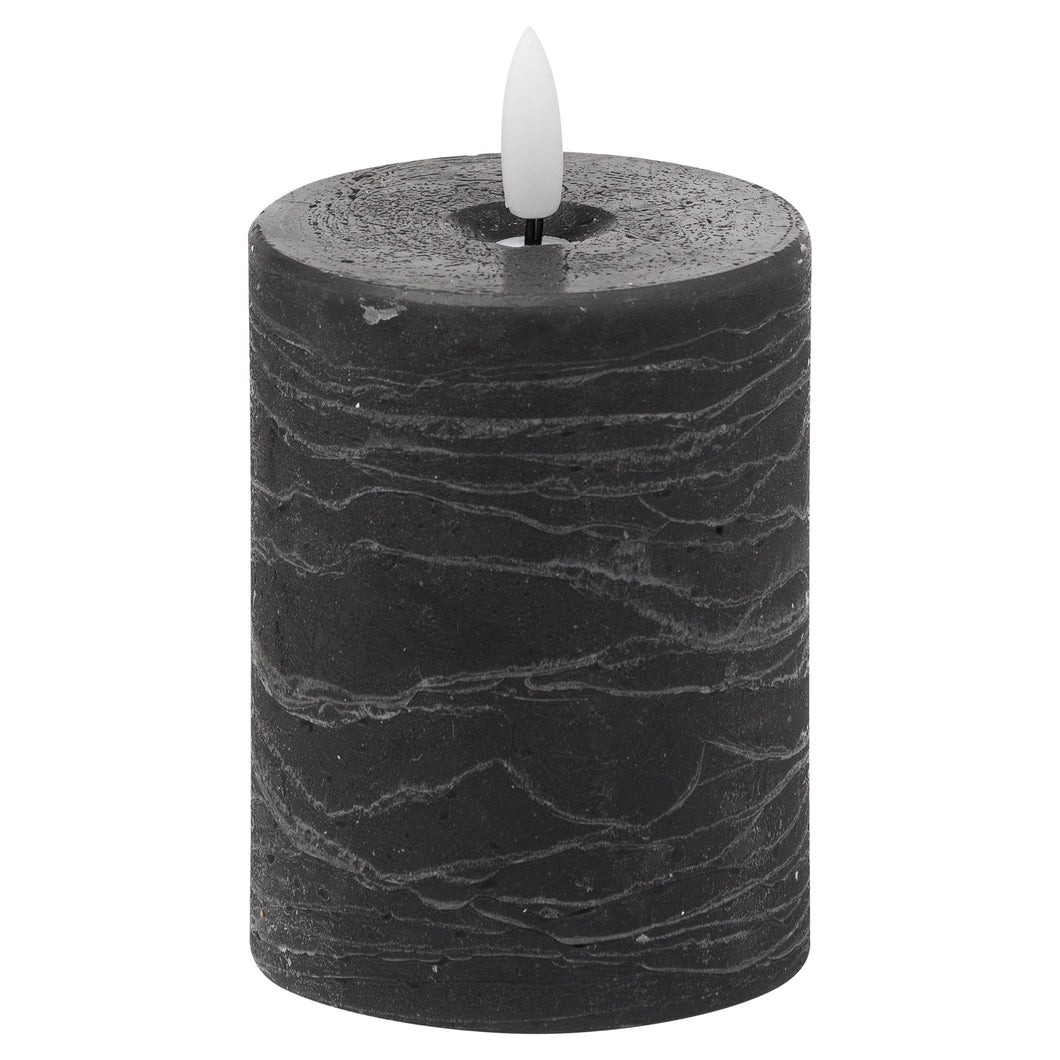 Luxe Collection Marble Electric Candle - Gray