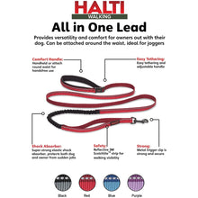 Load image into Gallery viewer, Halti All-In-One Lead (Red) (6.8ftx0.9in)