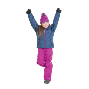 Trespass Childrens Girls Backspin Ski Jacket (Dark Denim)