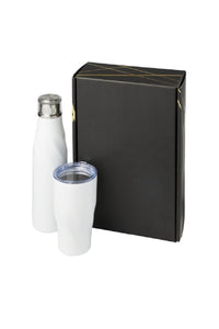 Avenue Hugo Copper Vacuum Insulated Bottle and Tumbler Gift Set (White) (One Size)