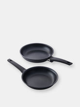 Load image into Gallery viewer, Cuisipro Soft-Touch Aluminum 8&quot;/20.4cm &amp; 9.5&quot;/24.5cm Fry Pan Set