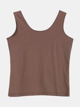 Load image into Gallery viewer, A&#39;NUE LIGNE Women&#39;s Brown Stretch Cami Tanks