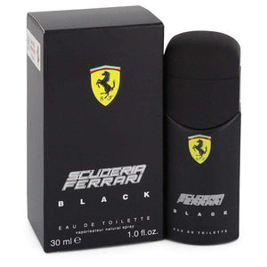 Ferrari Scuderia Black by Ferrari Eau De Toilette Spray 1 oz for Men