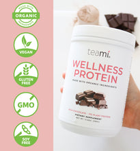 Load image into Gallery viewer, Organic Plant-Based Wellness Protein, Rich Chocolate