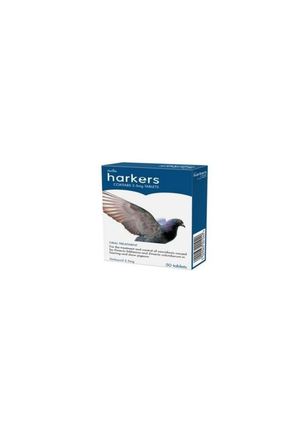 Harkers Coxi Pigeon Oral Treatment (50 Tablets) (May Vary) (One Size)