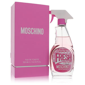 Moschino Fresh Pink Couture by Moschino Eau De Toilette Spray 3.4 oz