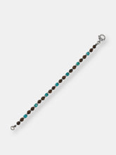 Load image into Gallery viewer, Garnet And Turquoise Bracelet