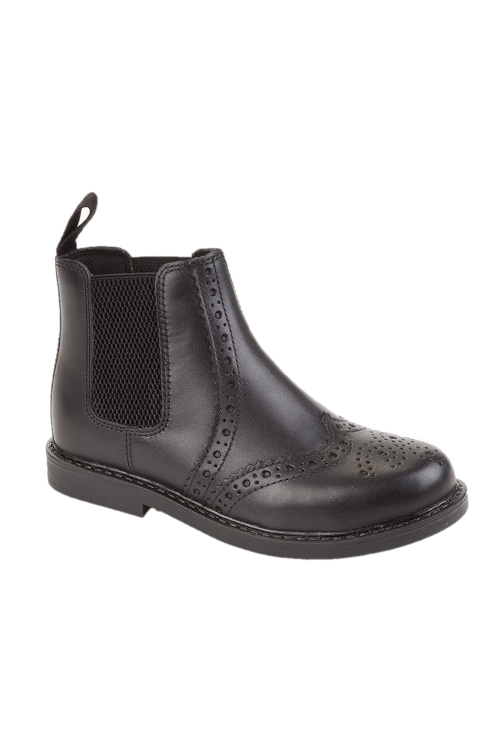 Roamers Boys Leather Ankle Boots