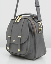 Load image into Gallery viewer, Camila Leather Backpack - Ash