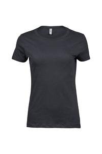 Tee Jays Womens/Ladies Luxury Cotton T-Shirt (Dark Gray)