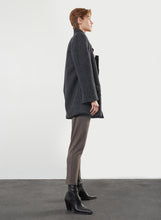 Load image into Gallery viewer, Oversized Blazer - Dark Charcoal