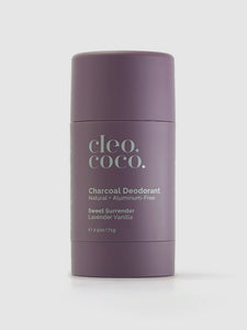 Charcoal Deodorant - Sweet Surrender, Lavender Vanilla