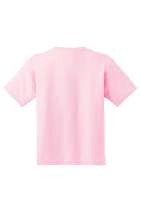 Childrens Unisex Heavy Cotton T-Shirt - Light Pink