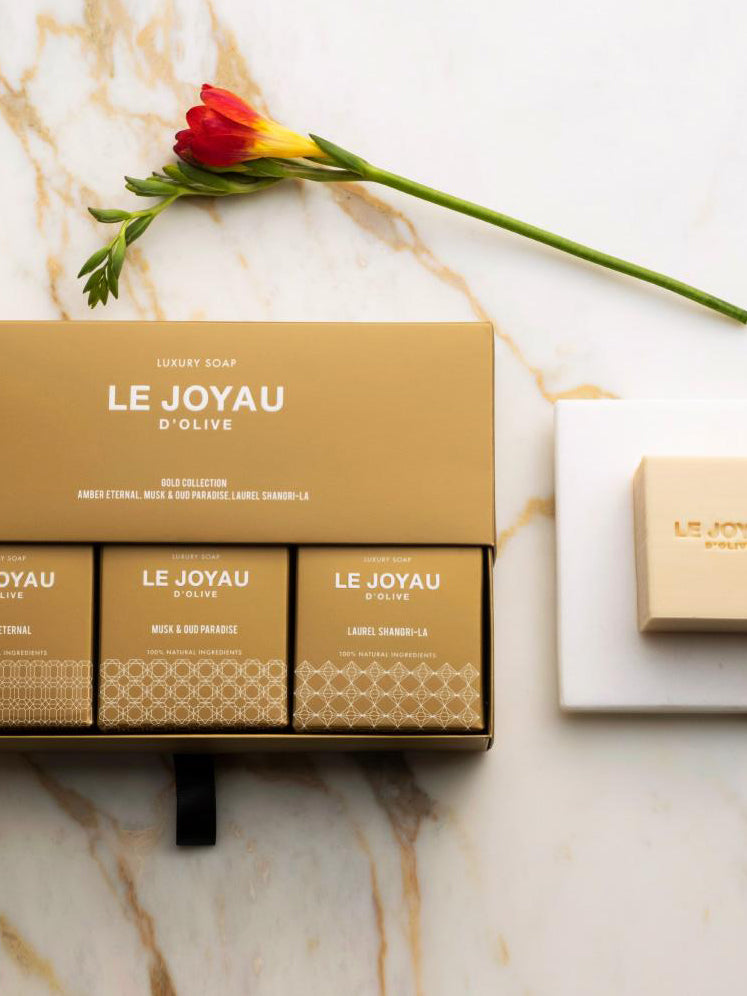 Luxury Soap Set Gold Collection
