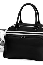 Load image into Gallery viewer, Retro Bowling Bag (6 Gallons) (Black/White)