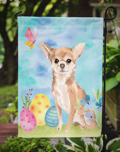 11 x 15 1/2 in. Polyester Chihuahua Easter Garden Flag 2-Sided 2-Ply
