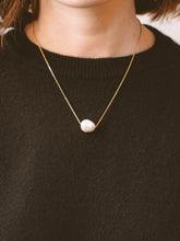 Load image into Gallery viewer, Baroque Pearl Necklace in Gold