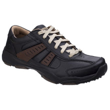Load image into Gallery viewer, Mens SK64833 Larson Nerick Sports Sneakers/Trainers - Black Tan