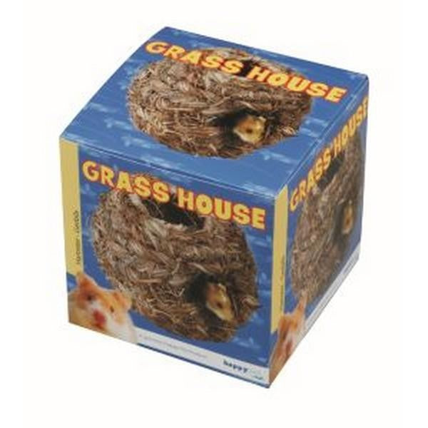 Happy Pet Grassy House (Brown) (One Size)