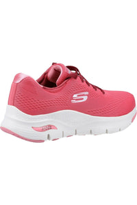 Womens/Ladies Arch Fit Sunny Sneakers - Rose
