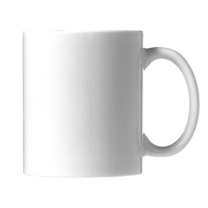 Bullet Ceramic Mug (2 Piece Gift Set) (White) (One Size)