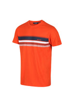 Load image into Gallery viewer, Mens Cline VI Striped Cotton T-Shirt