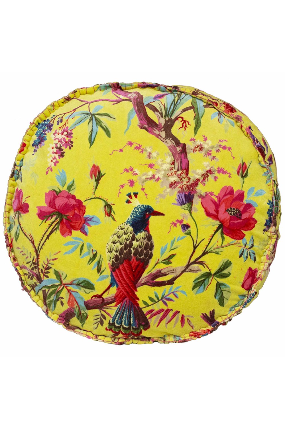 Paoletti Paradise Round Cushion Cover (20 x 20 x 5in)