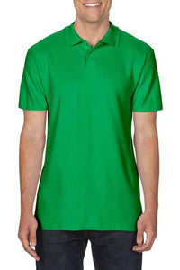 Gildan Softstyle Mens Short Sleeve Double Pique Polo Shirt (Irish Green)