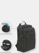 Load image into Gallery viewer, Rectangular Multi Pocket Backpack with Usb
